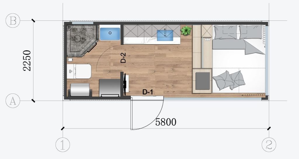 Studio – plan